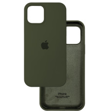Чехол Silicone Case iPhone 12/Pro 6.1'' серый (Grey)