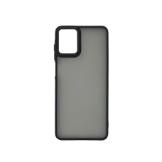 Чехол накладка Matte Corrugated Camera Samsung A22 Черный