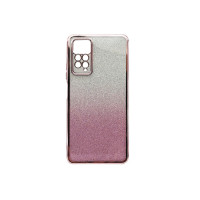 Чехол накладка Chrome Shining Xiaomi Redmi Note 11 Pro / Note 12 Pro 4G / Poco X4 Pro NFC розовый (2)