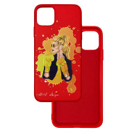 Чохол накладка iMaGen Silicone case iPhone 11 Pro Max Red