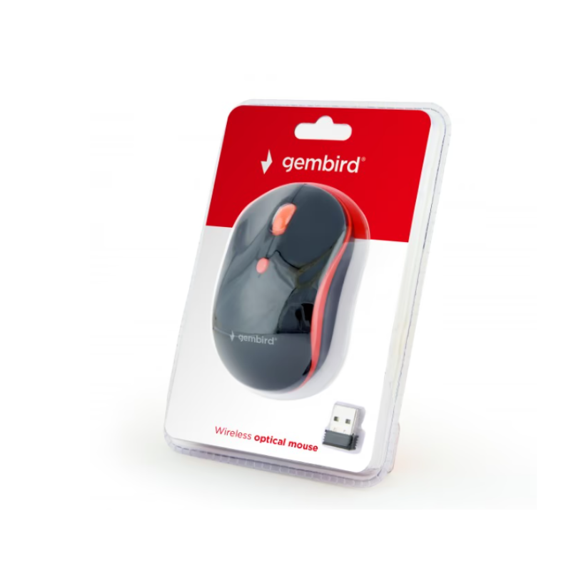 Миша бездротова Gembird MUSW-4B-03R Black