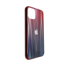 Чохол накладка Aurora glass iPhone 11 Pro Червоний