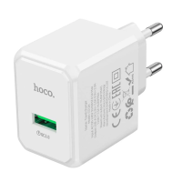 Мережевий зарядний пристрій Hoco CS12A QC3.0 18W Білий