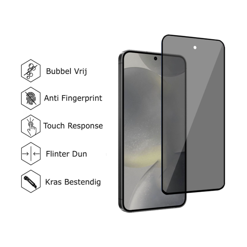 Захисне скло Samsung S24 Антишпигун Premium