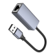 Перехідник Hoco UA37 USB ethernet (1000 Mbps)