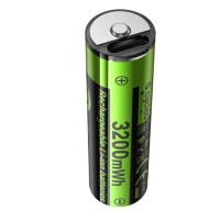 Акумуляторна літієва батарея Hoco JA3 AA (860mAh, 1.5V, 3200mWh) з зарядкою Type-C