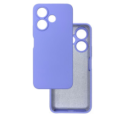 Чехол накладка Silicone Cover Soft Touch ЗК Xiaomi Redmi 13 / Poco M6 4G Лаванда
