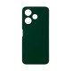 Чохол накладка Silicone Cover Soft Touch ЗК Xiaomi Redmi 13 / Poco M6 4G Темно-зелений