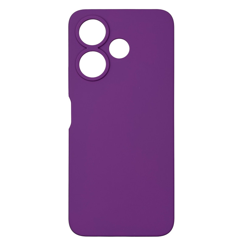 Чохол накладка Silicone Cover Soft Touch ЗК Xiaomi Redmi 13 / Poco M6 4G Фіолетовий