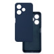 Чохол накладка Silicone Cover Soft Touch ЗК Xiaomi Redmi 13 / Poco M6 4G Темно-синій
