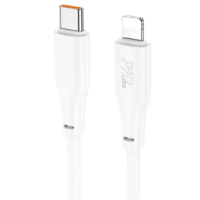 Кабель Type-C to Lightning Hoco X93 20W 2m White