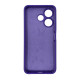 Чохол накладка Silicone Cover Soft Touch ЗК Xiaomi Redmi 13 / Poco M6 4G Ультрафіолет
