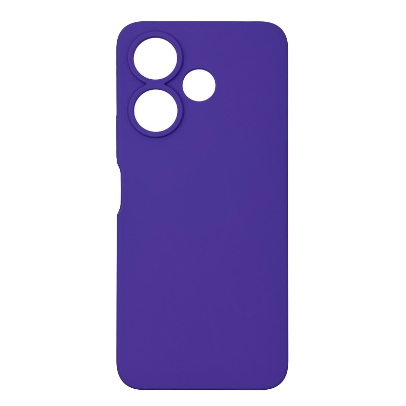 Чохол накладка Silicone Cover Soft Touch ЗК Xiaomi Redmi 13 / Poco M6 4G Ультрафіолет
