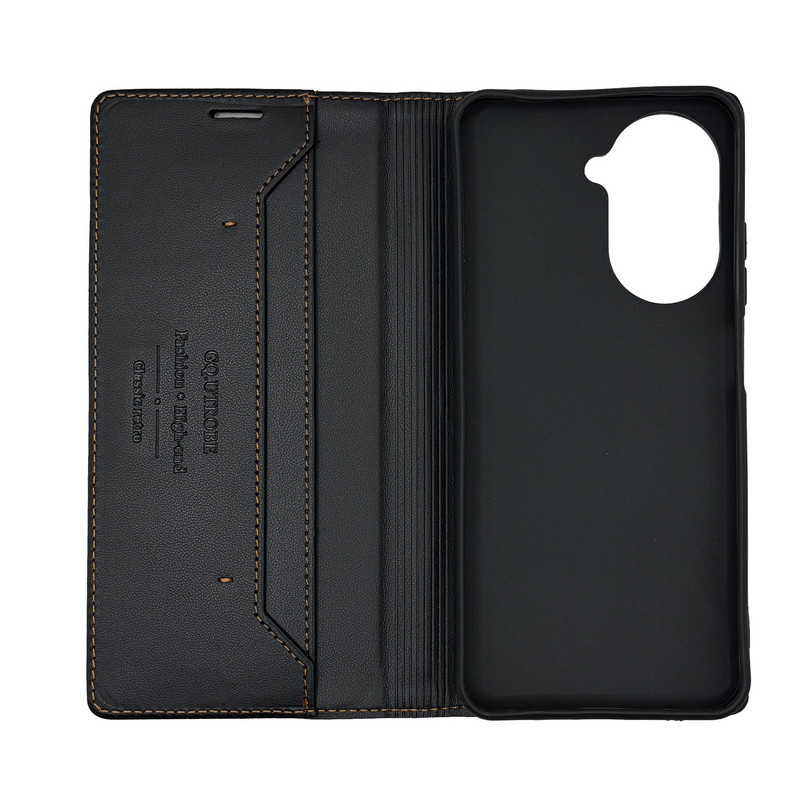 Чехол книжка кожаный GQ Xiaomi Redmi A5 Черный