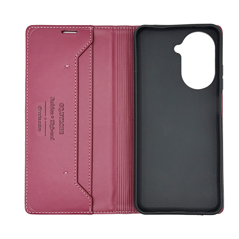 Чохол книжка шкіряний GQ Xiaomi Redmi A5 Бордовий