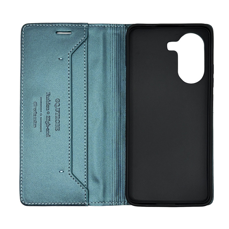 Чохол книжка шкіряний GQ Xiaomi Poco X7 Pro Зелений