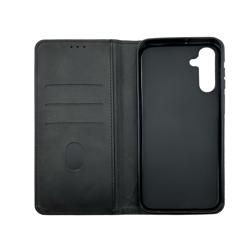 Чехол книжка Business leather Samsung A15 Черный