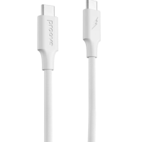 Кабель Type C-Lighting Proove Striped Silicone 1m White