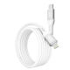 Кабель Type-C to Lightning  YOKI SILICONE YK-SI50 30W 1.2m White