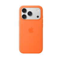 Чохол Silicone Case Original with MagSafe за анімацією iPhone 17 Pro помаранчевий (Orange)