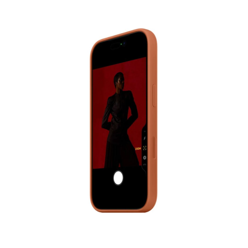 Чехол Silicone Case Original with MagSafe с анимацией iPhone 17 Pro (Terra Cotta)