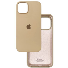 Чохол Silicone Case iPhone 13 / 14 Бежевий (Desert Gold)