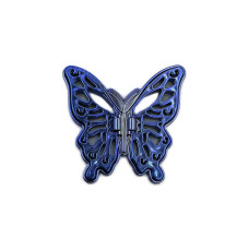 Попсокет с подставкой крылышками Butterfly Синий