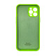 Чохол Silicone Case Camera Protective iPhone 14 Pro Max Зелений (Neon green)