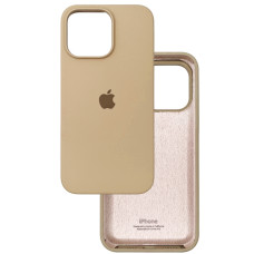Чехол Silicone Case iPhone 14 Pro Max Бежевый (Desert Gold)