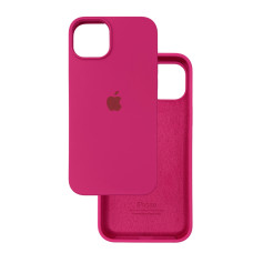 Чехол Silicone Case iPhone 16 Pro Красный (Rose Red)