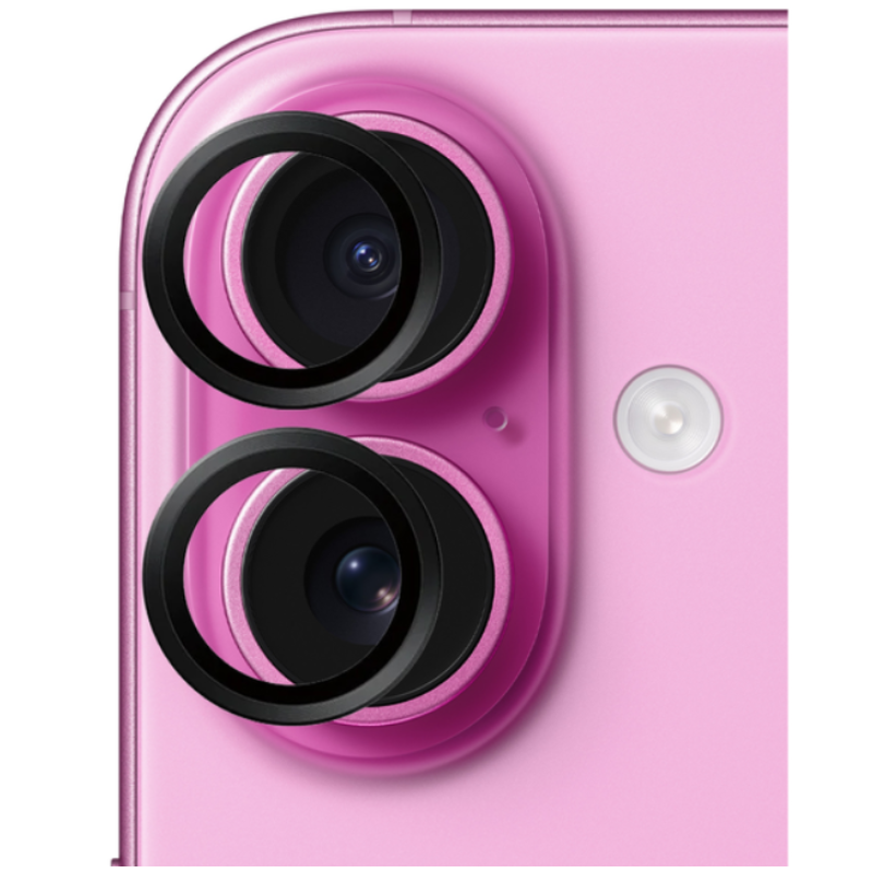 Захисне скло для камери iPhone 16 / 16 Plus Black