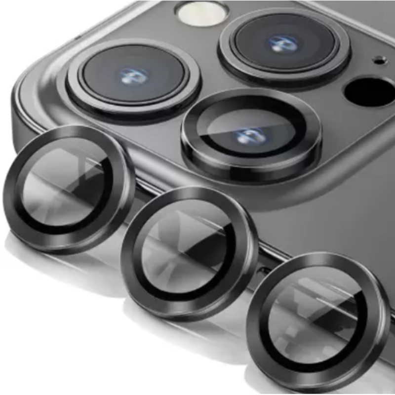 Захисне скло для камери iPhone 16 Pro / 16 Pro Max Black