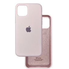 Чехол Silicone Case iPhone 12 Pro Max 6.7'' розовый (Chalk pink)