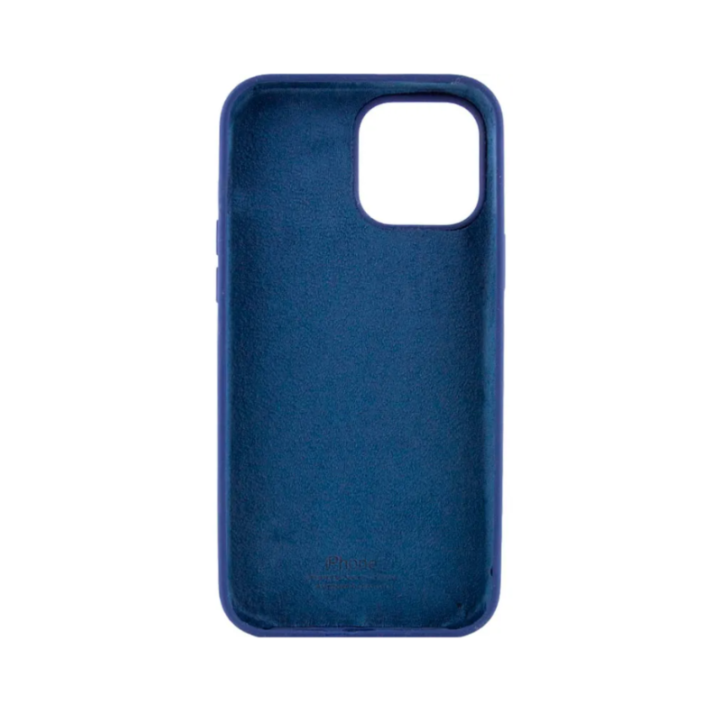 Чехол Silicone Case iPhone 12 Pro Max 6.7'' темно-синий (Deep navy)