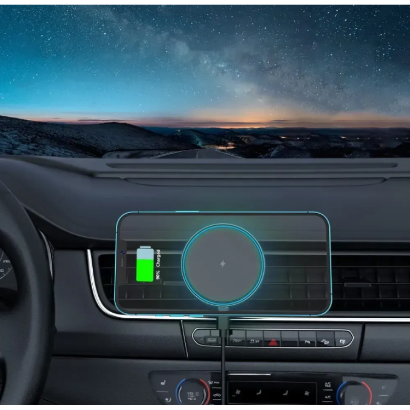 Автомобільний тримач з Бездротовою зарядкою Proove Magic Circle Pro 15W