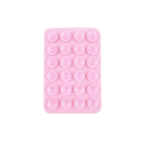 Тримач-присоска для мобільного телефону Sticker Side Silicone Lite Pink