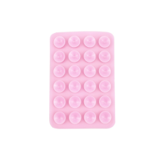 Держатель-присоска для мобильного телефона Sticker Side Silicone Lite Pink