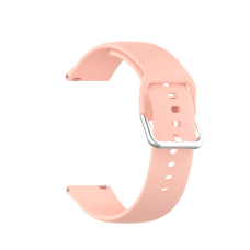Ремінець Amazfit/Samsung Silicon Active 20mm Рожевий