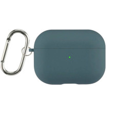 Чехол футляр для наушников AirPods Pro3 с микрофиброй Зеленый (Cactus)