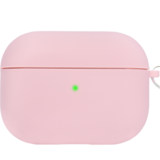 Чехол футляр для наушников AirPods Pro3 с микрофиброй Розовый (Pink)