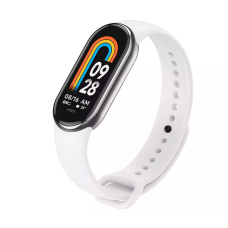 Ремінець Mi Smart band 8 / 9 силікон Білий