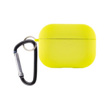 Чехол футляр для наушников AirPods Pro3 с микрофиброй Желтый (Yellow)