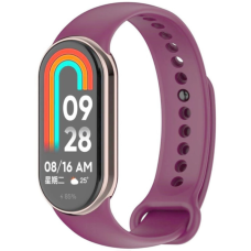 Ремінець Mi Smart band 8 / 9 силікон Бузковий