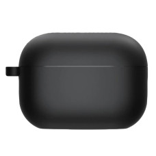 Чехол футляр для наушников AirPods Pro3 с микрофиброй Чырный (Black)