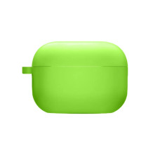 Чехол футляр для наушников AirPods Pro3 с микрофиброй Зеленый (Neon green)