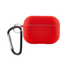 Чехол футляр для наушников AirPods Pro3 с микрофиброй Красный (Red)