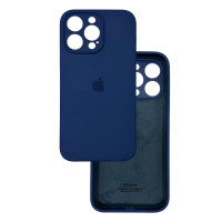 Чохол Silicone Case Camera Protective iPhone 13 Pro Max Темно-синій (Deep Navy)