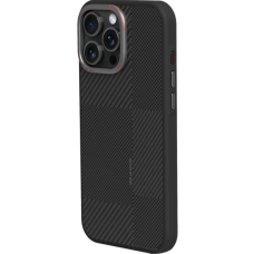 Чехол накладка Monzo With Magsafe Grey frame Carbon iPhone 16 Pro Max
