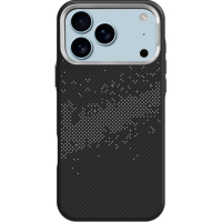 Чохол накладка Monzo With Magsafe Silver frame Starfield iPhone 17 Pro