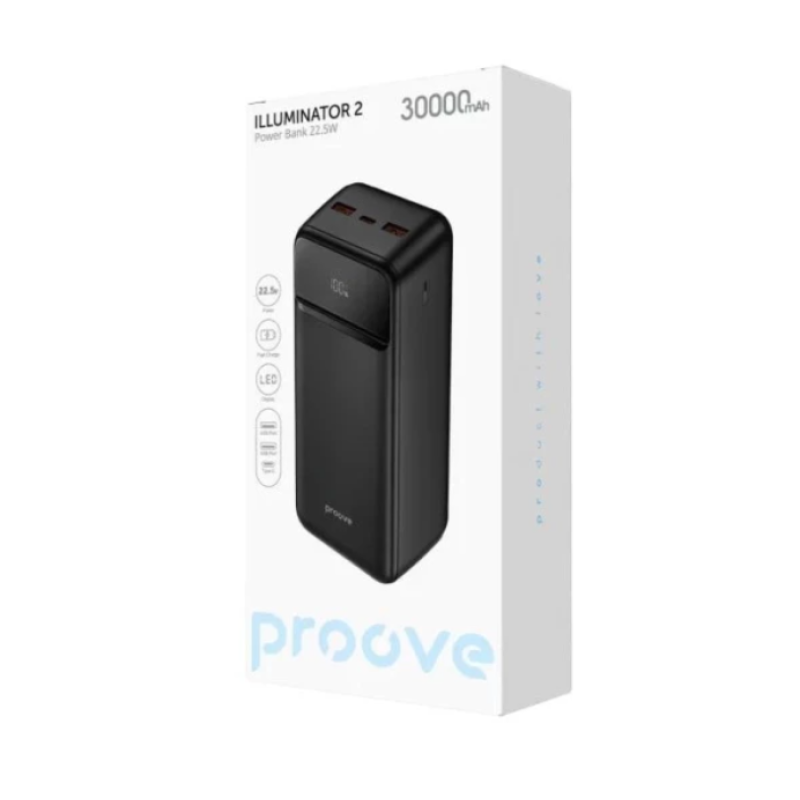 Power Bank Proove ILLUMINATOR 2 30000mAh 22.5W